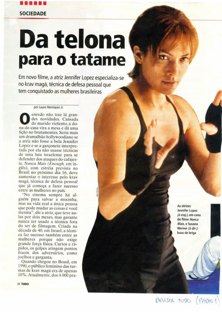 Jennifer Lopez na Revista Tudo