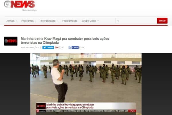 Marinha Treina Krav Maga na GloboNews