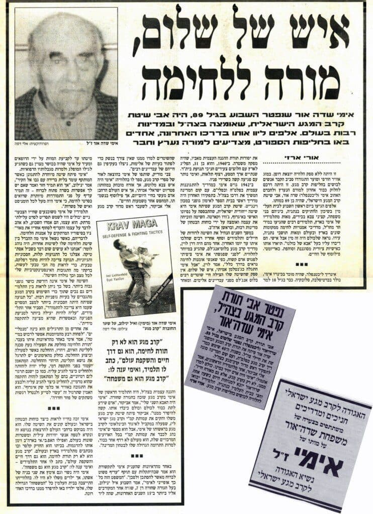 Falecimento de Imi Lichtenfeld 1998