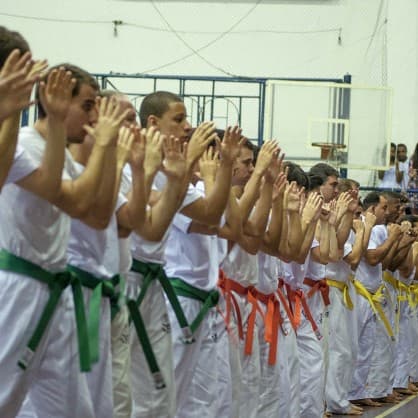 Graduação de alunos no Rio de Janeiro