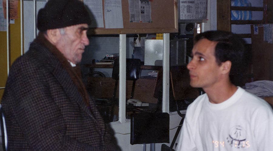 Imi e Mestre Kobi